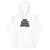 EAT SLEEP KAYAK REPEAT Hoodie